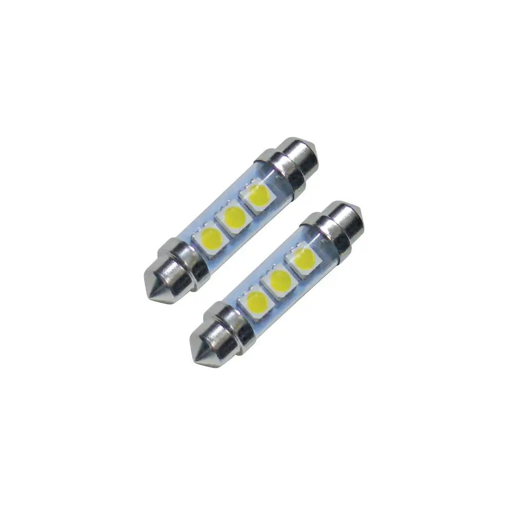 (2/Pack) Led Festoon 43.7Mm, 45 Lum, 5500K,Bright White - VALDG72628VP